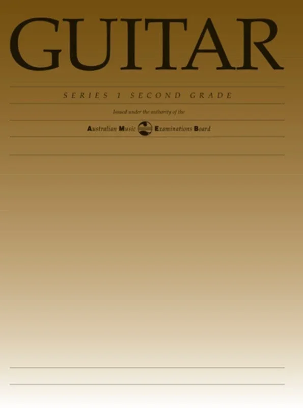 AMEB Classical Guitar Grade 2 Series 1