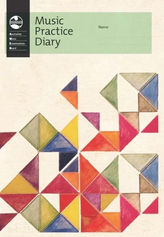 AMEB Music Practice Diary Triangle Design