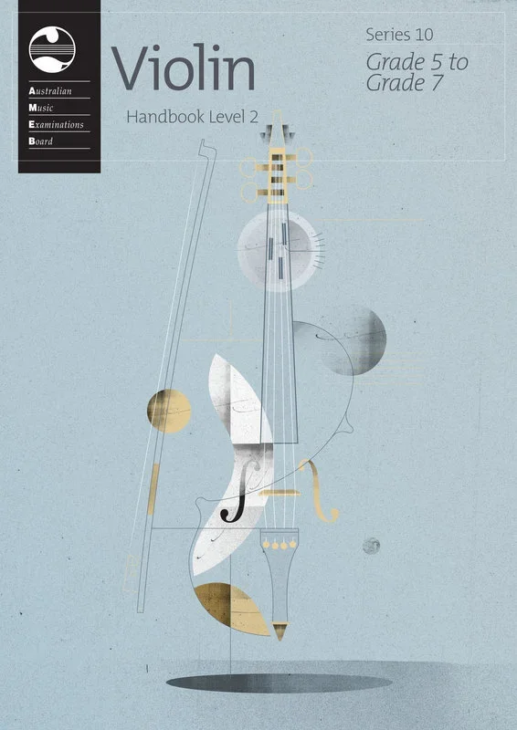 AMEB Violin Series 10 Handbook Level 2 Grade 5 to Grade 7 (Softcover Book)