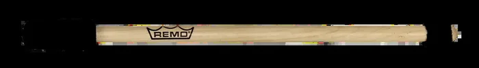 AMS 1/2 Inch x 14 Inch Cattail Double Headed Drum Mallet with Maple Handle