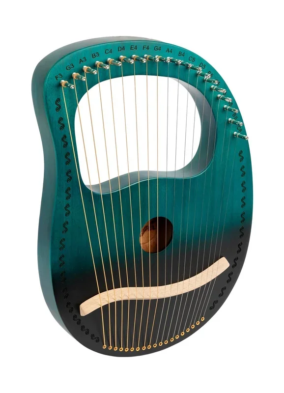 ANGEL Ocean Blue Lyre Harp – 19 Strings