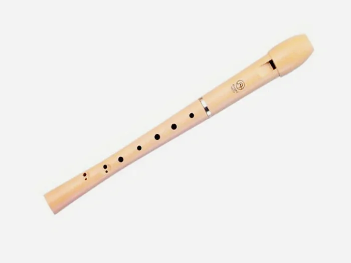 Angel Soprano Recorder 2 Pce ABS Resin Ivory W/Bag Renaissance Style Bod