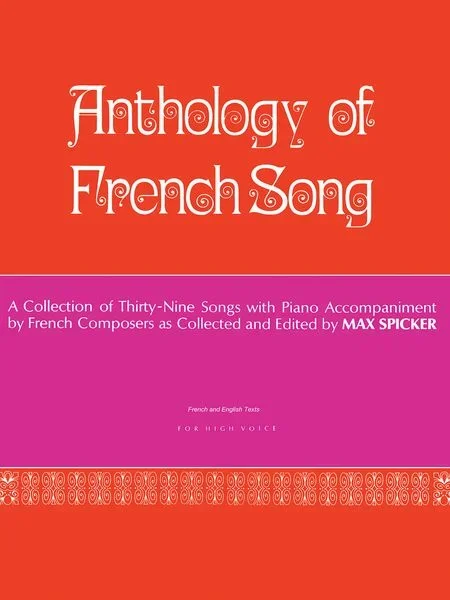 Anthology of Modern French Song