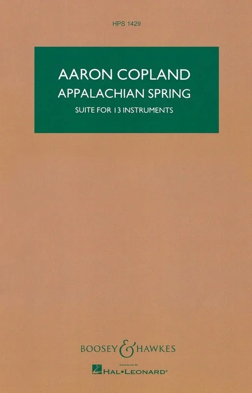 Appalachian Spring Study Score