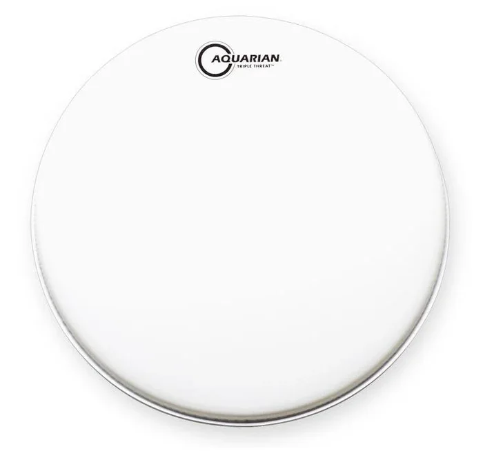 Aquarian 14″ Triple Threat Clear 7/7/7 THREE-Ply Snare Batter Head