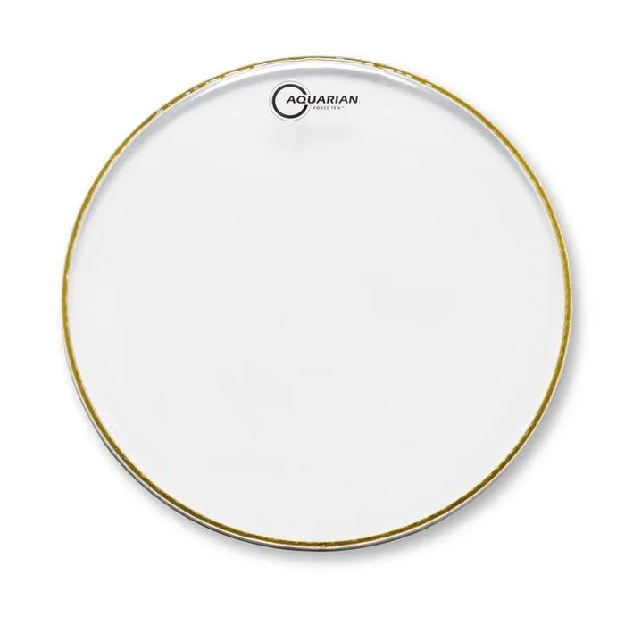 Aquarian 18″ Force Ten Clear 10/10 Double Ply Drumhead