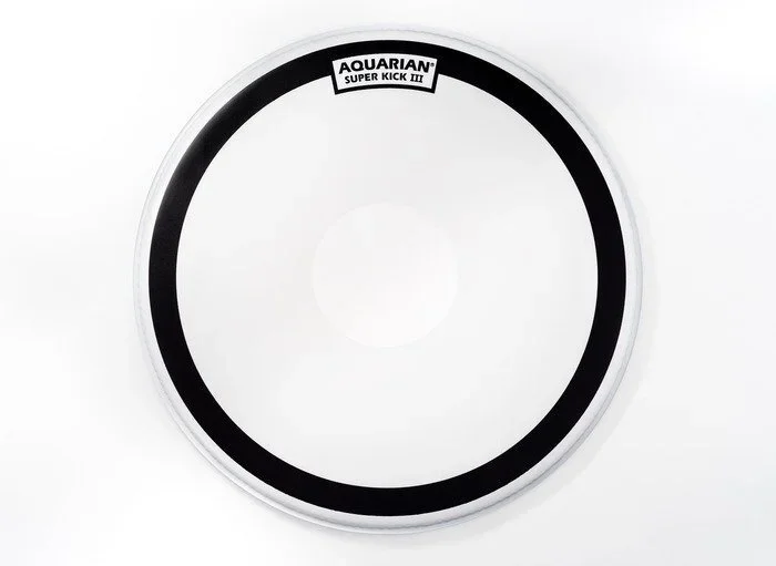 Aquarian 22 Inch Bass Drum Head Coated W/Pwr Dot SKIII22
