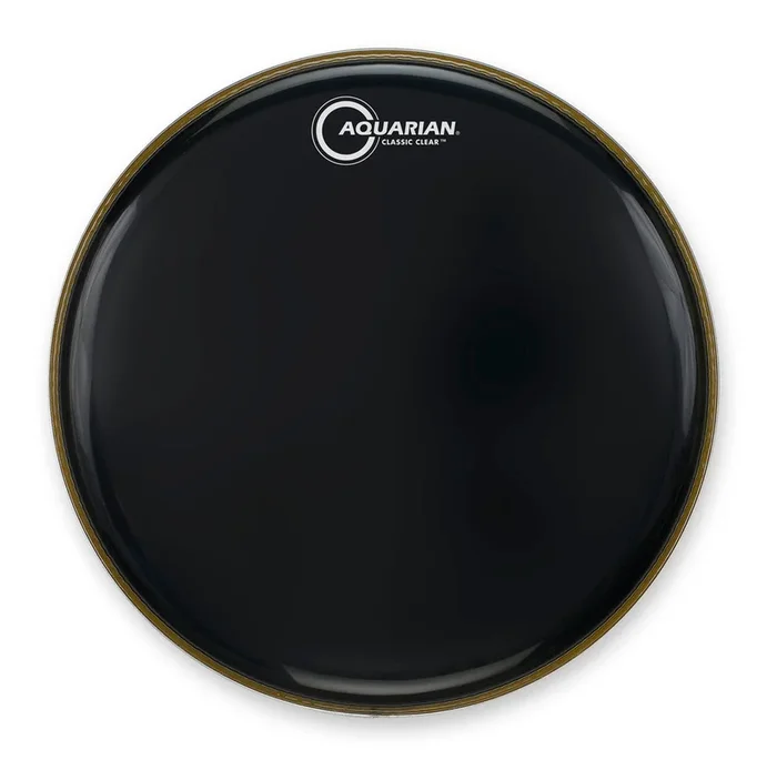 Aquarian CC8BK Class Clear Black Drumhead