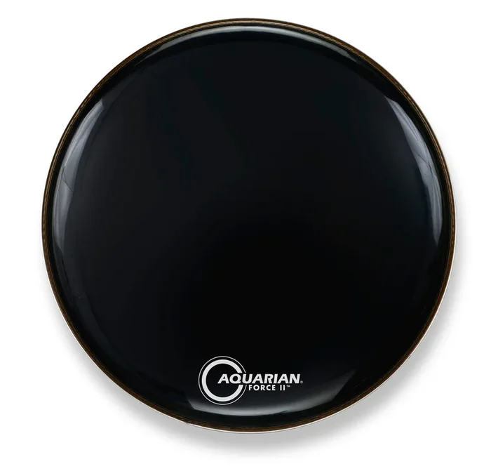 Aquarian FR22BK Full Force Resonant Black Drumhead