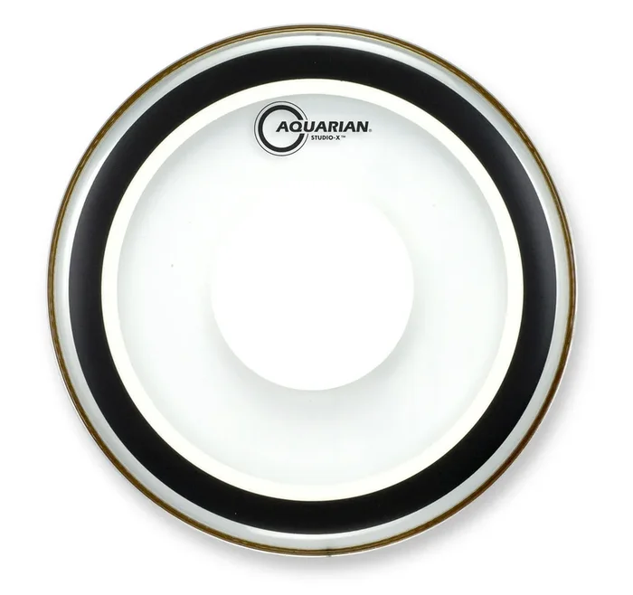 Aquarian SXPD12 Studio-X Clear With Power Dot Drumhead