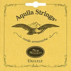 Aquila New Nylgut Regular Tenor Ukulele String Set – Synthetic Gut with Enhanced Sound and Stability