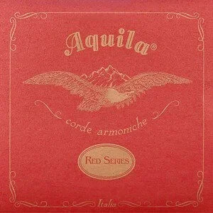 Aquila Red Series Regular Tenor Ukulele String Set – Bright Sound, Powerful Voicing, Superior Performance