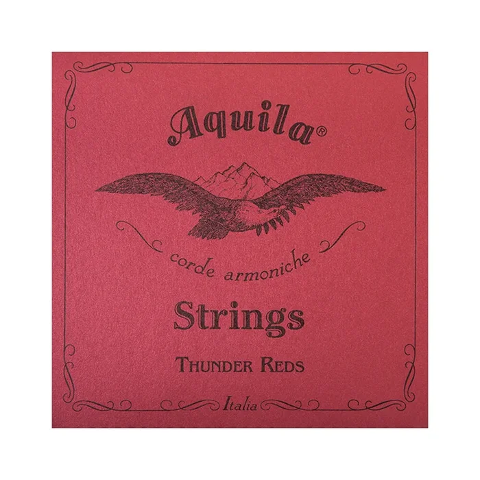 Aquila Thunder Red Bass Ukulele String Set – G-D-A-E Tuning