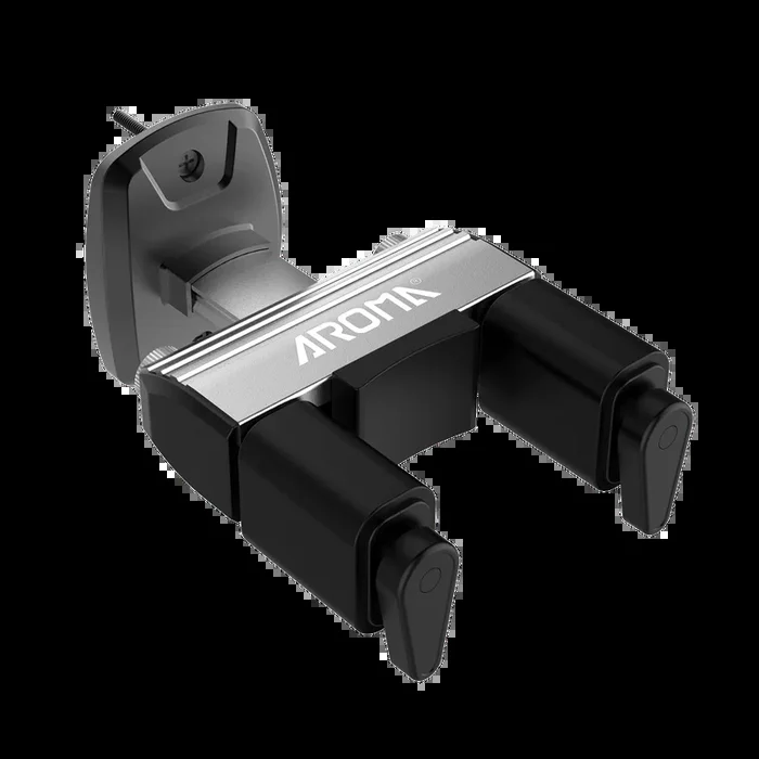 Aroma Lockable Metal Guitar Wall Hanger Screw-In [AH-86]