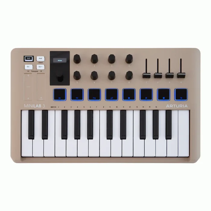 Arturia MiniLab 3 25-Key Keyboard Champagne Limited Edition