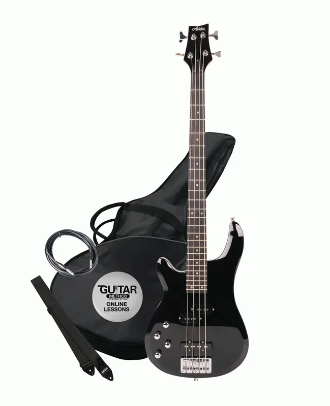 Ashton AB4LBK Bass Guitar Only Left handed