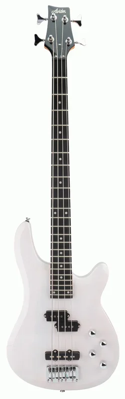 Ashton AB4TW Electric Bass w/ Gig Bag, Strap & Lead (Trans White)