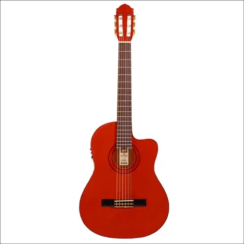 Ashton Classical/Electric Guitar W/C-Ay Amber Spr-T Cg44Ce