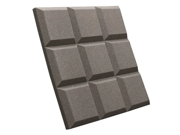 Auralex : 2″ SonoFlat Grid 2′ x 2′ Panels – Charcoal x 16