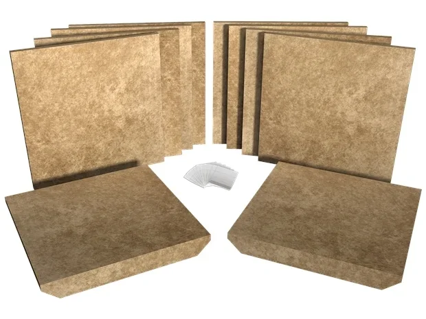 Auralex : SonoKit1: 8 x SonoLite Panels 2 x Bass Traps – Tan