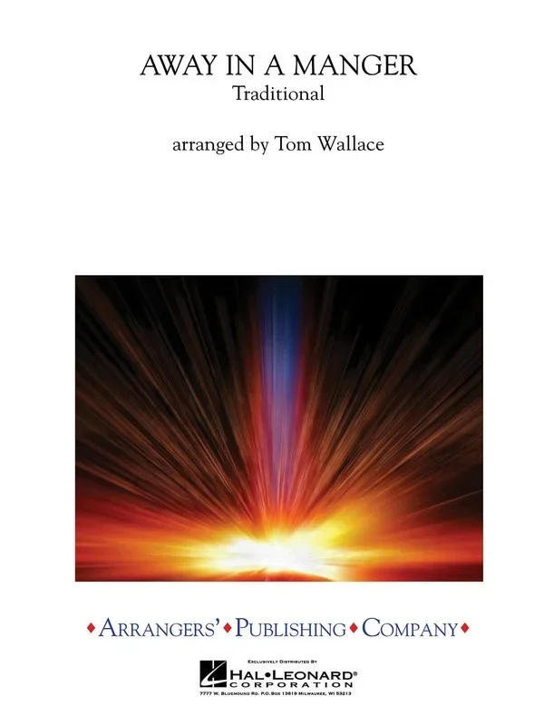 Away In A Manger Concert Band Concert Band 3 (Music Score/Parts)