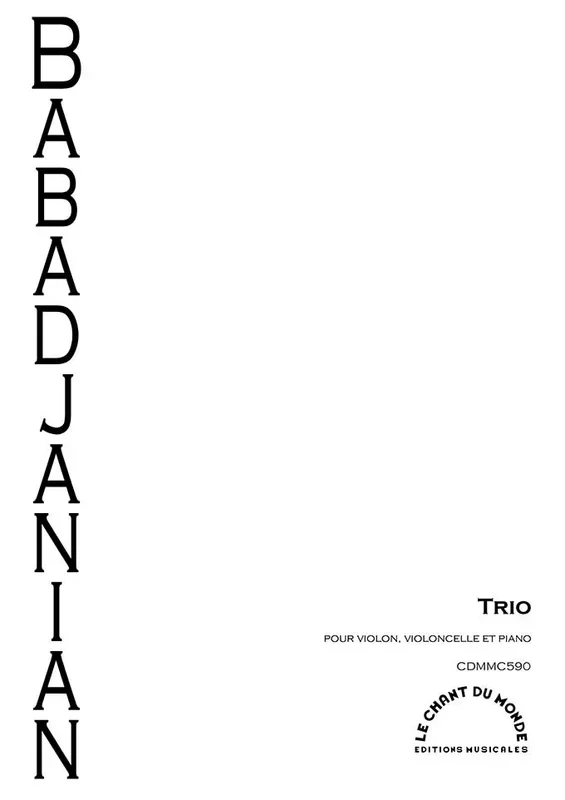 Babajanian: Piano Trio