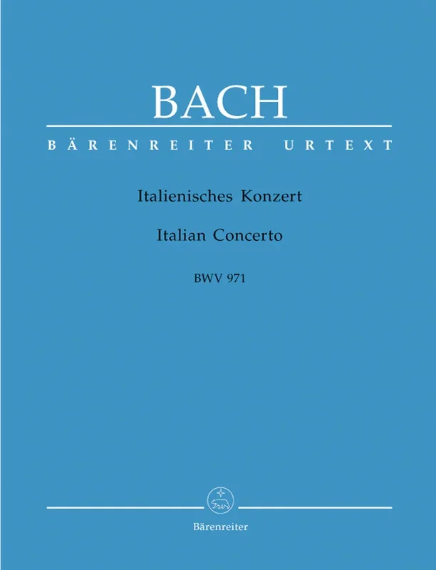 Bach: Italian Concerto for Piano Solo