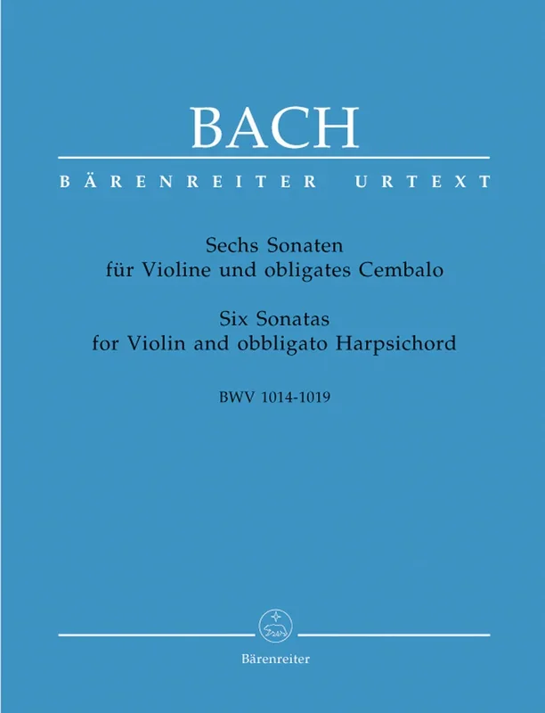 Bach: Violin Sonatas, BWV 1014-1019