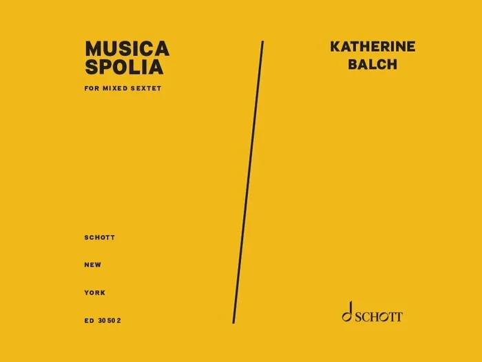 Balch: Musica Spolia (version for mixed sextet)