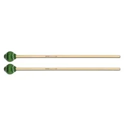 Balter Pro Vibe Series MB22B Medium Hard Green Cord Mallets – Birch