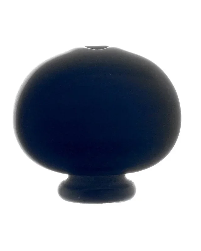 Banjo Tuner Button, Ebony, Vintage Oval Shape