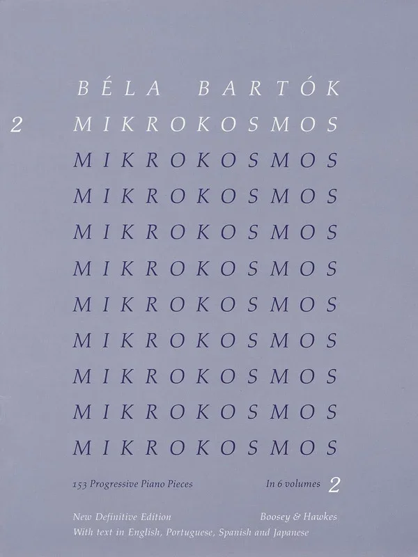 Bartok – Mikrokosmos Vol 2 Blue