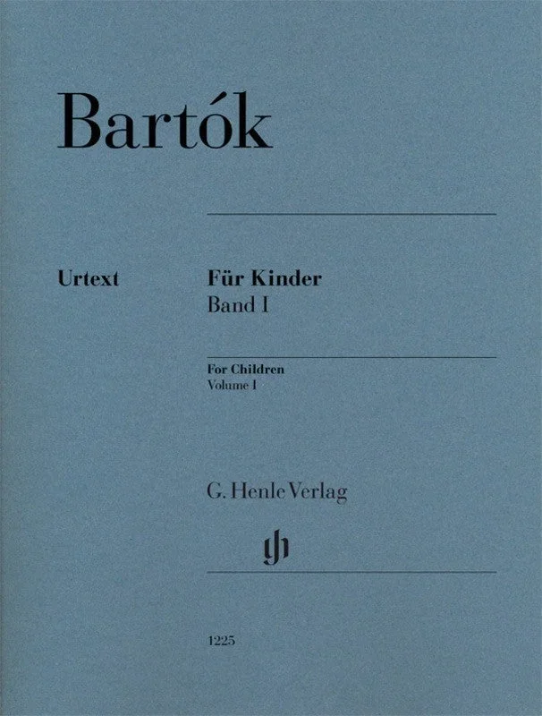 Bartók: Bartok For Children Volume 1 Piano Solo