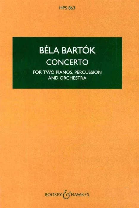 Bartók: Concerto for Two Pianos, Percussion and Orchestra