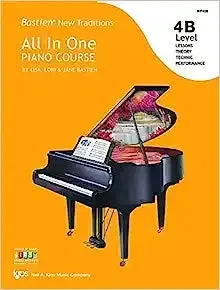 Bastien New Traditions: All in One Piano Course: Level 4B