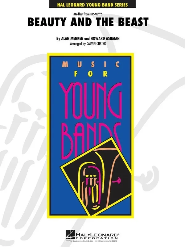 Beauty And The Beast Medley Youth Band3 (Music Score/Parts)