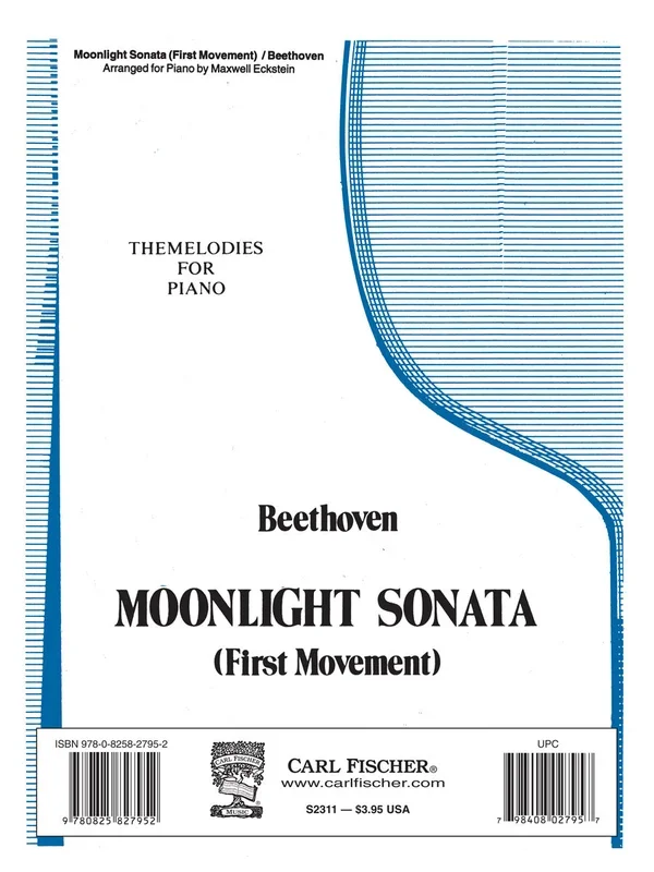 Beethoven: 1st Movement from the Moonlight Sonata (Simplified)