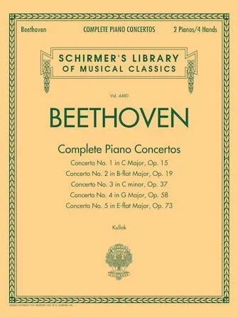 Beethoven: Complete Piano Concertos – Two Pianos/ Four Hands