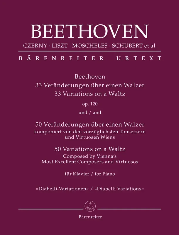 Beethoven: Diabelli Variations, Op. 120 / 50 Variations on a Waltz