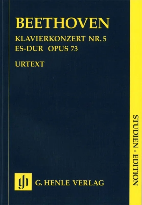 Beethoven: Piano Concerto No 5 in Eb Major Op 73 Study Score