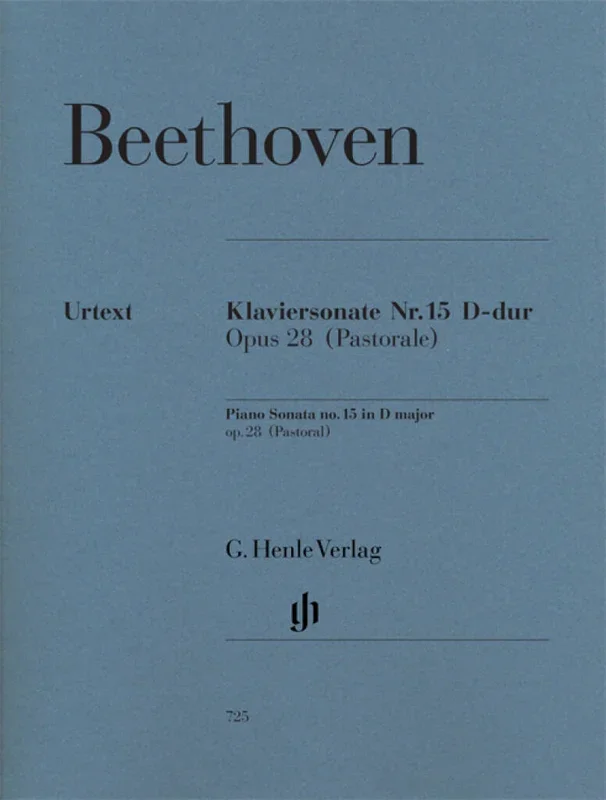 Beethoven: Piano Sonata No. 15 in D Major, Op. 28 ( “Pastoral “)