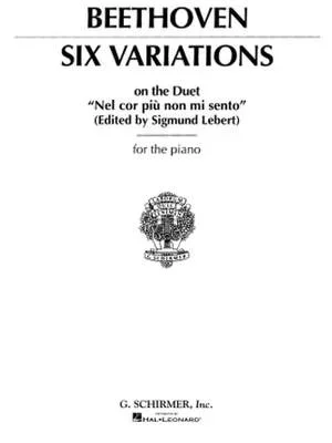 Beethoven: Six Variations: G. Schirmer