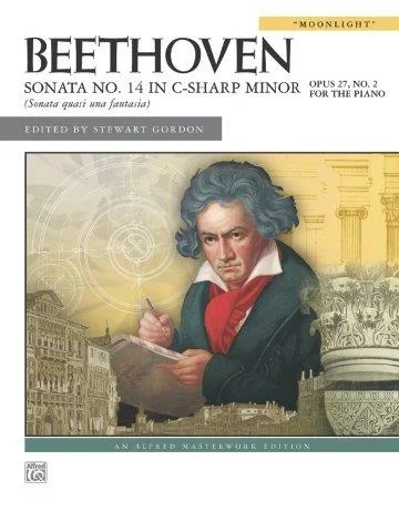 Beethoven: Sonata No. 14 in C-sharp Minor, Opus 27, No. 2 ( “Moonlight “) for Piano Solo