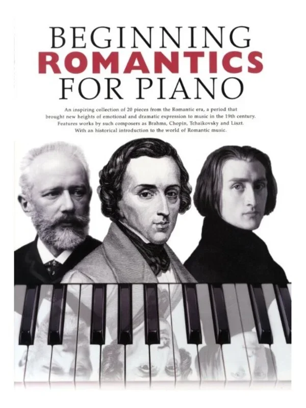 Beginning Romantics For Piano (Softcover Book)