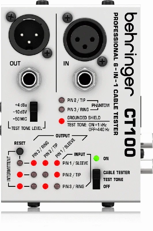 BEHRINGER CT100 CABLE TESTER