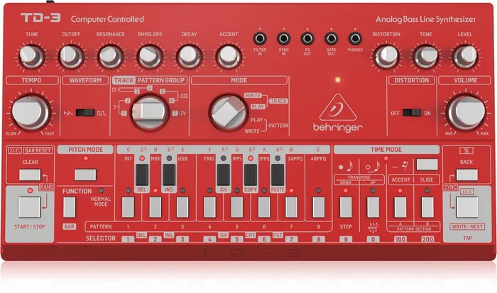 Behringer TD3 Rd Analog Bass Line Synth