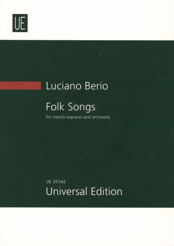 Berio: Folk Songs – for voice & orchestra
