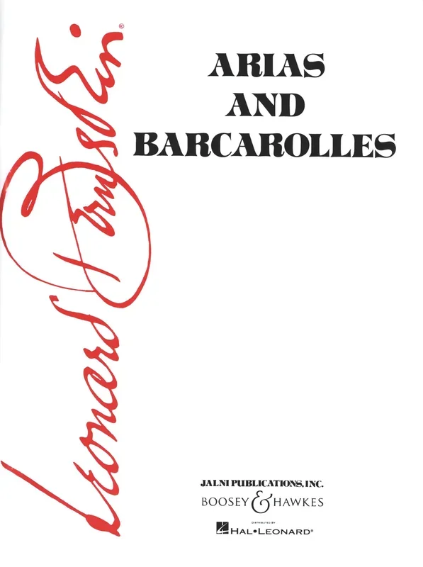 Bernstein: Arias and Barcarolles