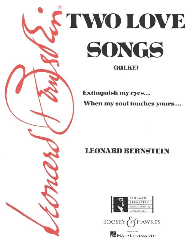 Bernstein: Two Love Songs