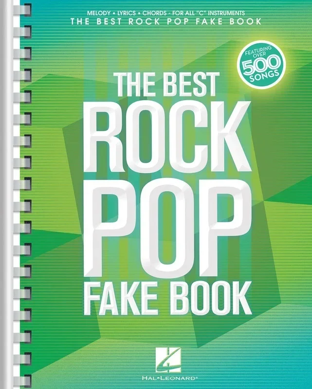 Best Rock Pop Fake Book (Softcover Book)